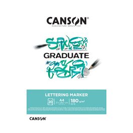 CANSON Bloc de dessin GRADUATE LETTERING MARKER, A3