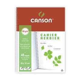 CANSON Cahier Herbier, 240 x 320 mm, 48 pages