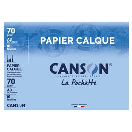 CANSON Papier calque satin, A3, 90 g/m2