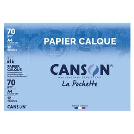 CANSON Papier calque satin, A4, 90 g/m2