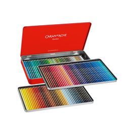 CARAN D'ACHE Crayons de couleur SUPRACOLOR,étui métal de 120