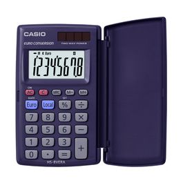 CASIO Calculatrice de poche HS-8 VERA, alimentation solaire