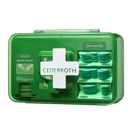 CEDERROTH Kit de premiers secours Wound Care Dispenser Blue