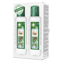 CEDERROTH Solution de rinçage oculaire, lot de 2 x 500 ml