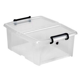 CEP Boîte de rangement strata, s'ouvrant sur le côté, 20 L