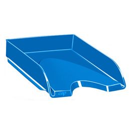 CEP Corbeille à courrier GLOSS, format A4, bleu océan x10