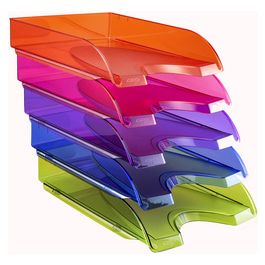 CEP Corbeille à courrier HAPPY, format A4, assorti