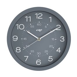 CEP Horloge murale mineral, montre quartz, gris