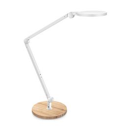 CEP Lampe de bureau LED GIANT Silva, chêne/blanc