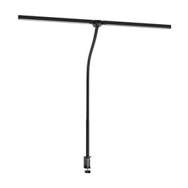 CEP Lampe de bureau à LED ALBATROSS, pied de serrage, noir