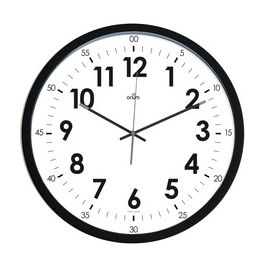 CEP Orium Horloge murale, montre quartz, noir