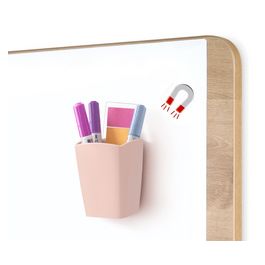 CEP Pot à crayons mineral, magnétique, rose poudré