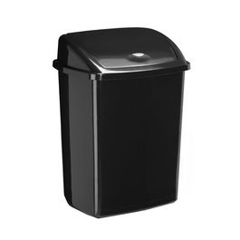 CEP Poubelle ROSSIGNOL, couvercle basculant, noir
