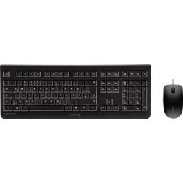 CHERRY Kit clavier AZERTY & souris DC 2000, avec fil, noir