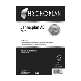 CHRONOPLAN Jahresplan 2027, DIN A5