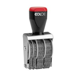 COLOP Datumstempel 09000, Monate in Buchstaben