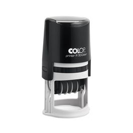 COLOP Datumstempel Printer R 50-Dater, rund, schwarz