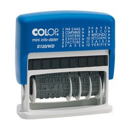 COLOP Tampon à formules Mini Dater S120/WD, avec date, FR