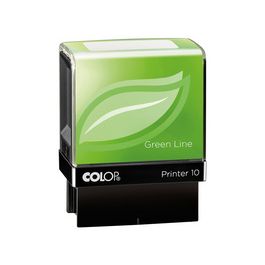 COLOP Tampon pour texte Printer 10 Green Line, 3 lignes