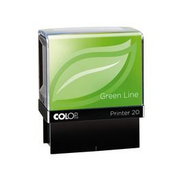 COLOP Tampon pour texte Printer 20 Green Line, 4 lignes