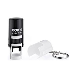 COLOP Tampon pour texte Printer R12, rond, noir