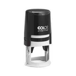 COLOP Tampon pour texte Printer R40, rond, noir