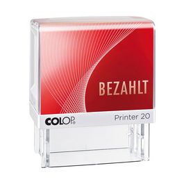 COLOP Textstempel Printer 20 L "GESCANNT", mit Textplatte