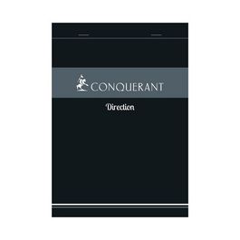 CONQUERANT SEPT Bloc-notes Direction, quadrillé, A5