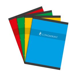 CONQUERANT SEPT Cahier, 240 x 320 mm, uni blanc, 96 pages