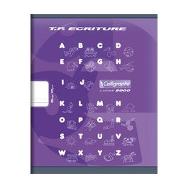 Calligraphe Cahier piqûre T.P. Ecriture DL 4 mm IV
