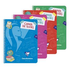 Clairefontaine Cahier de textes Mimesys, 170 x 220 mm, séyès