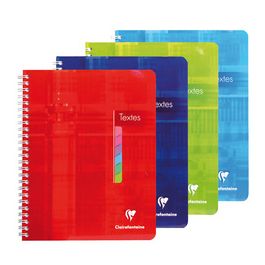Clairefontaine Cahier de textes spirale, 170 x 220 mm, séyès