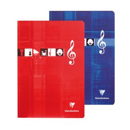 Clairefontaine Cahier piqûre Musique & Chant, 240 x 320 mm