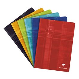 Clairefontaine Cahier piqûre, A4, quadrillé 5x5 + marge x10