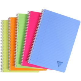 Clairefontaine Cahier reliure intégrale LINICOLOR, A4, séyès x5