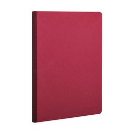 Clairefontaine Carnet broché AGE BAG, A5, uni, rouge