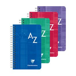 Clairefontaine Répertoire spirale, 75 x 120 mm,quadrillé 5x5