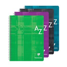 Clairefontaine Répertoire spirale,170 x 220 mm,quadrillé 5x5 x5