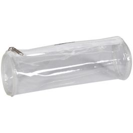 Clairefontaine Trousse ronde, plastique, transparent