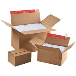 ColomPac Carton fond automatique, fermeture autocollante, A4 x10