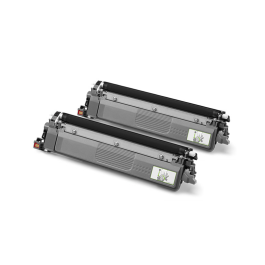 Brother - TN 248 XL BK - pack de 2 - toners compatibles