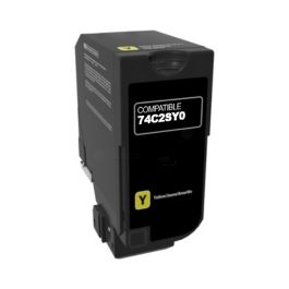 Toner compatible 74C2SY0 Lexmark - jaune