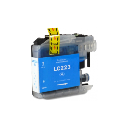 Cartouche compatible LC223C Brother - cyan