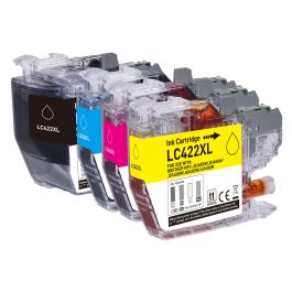 Cartouches compatibles LC422XL Brother - Multipack 4 couleurs (BK,C,M,Y)