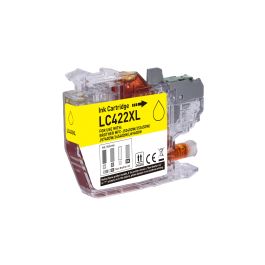 Cartouche compatible LC422XLY Brother - jaune