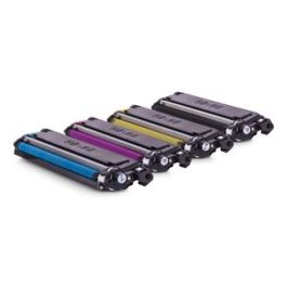 Toners compatible TN247CMYK Brother - multipack 4 couleurs : noir, cyan, magenta, jaune