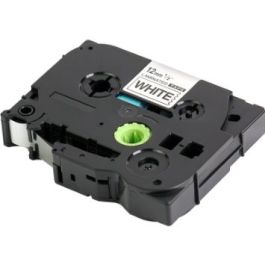 Ruban cassette compatible TZE131 Brother - noir, transparent