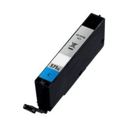 Cartouche compatible 0332C001 / CLI-571 CXL Canon - cyan