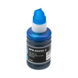 Bouteille d'encre compatible 0664C001 / GI-490 C Canon - cyan