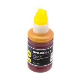 Bouteille d'encre compatible 0666C001 / GI-490 Y Canon - jaune